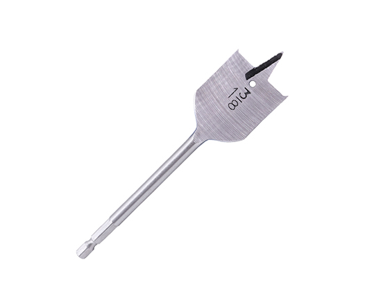 Hex Shank Tri-Point Flat Wood Spade Drill Bit for Wood Drilling