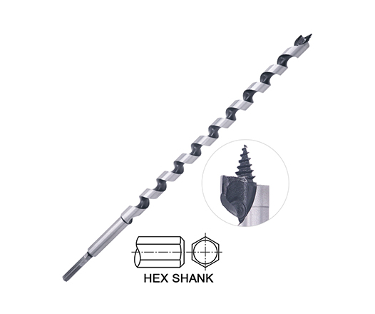 Impact 14 Hex Shank Wood Screw Nail Cutting Ship Auger Drill Bit for Nail Wood Cutting