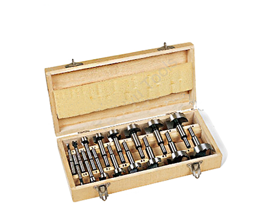 16Pcs Hinge Boring Wood Forstner Bit Set with Saw Teeth In Box