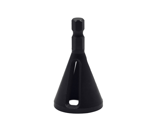 Black Coating Hex Shank Deburring Chamfering Tool for Stainless Steel Stud External Chamfer