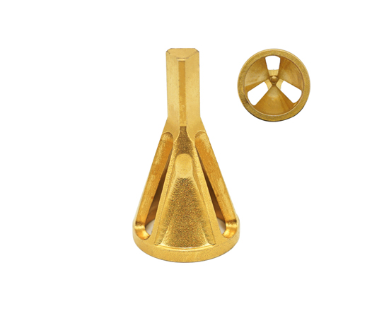 TiN Coating Tri-Flat External Deburring Chamfering Tool for Remove Burrs from Bolts and Stud