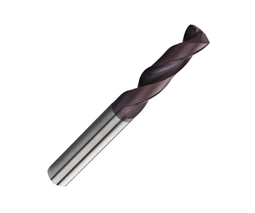 DIN6537 TiCN Solid Carbide Drill Bit For Stainless Steel Hardened Steel Metal Drilling