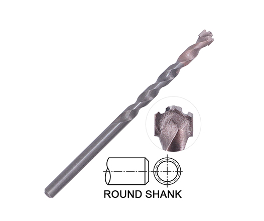 Multi-Purpose Carbide Serrated V-Groove Masonry Drill Bit for Granite Marble Tile Porcelain Ceramic