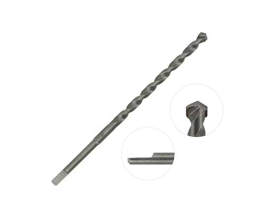 One-Flat Shank Tapcon Screw Drill Bit for Drilling Pilot Holes in Concrete Block Brick for Tapcon Screw Anchor