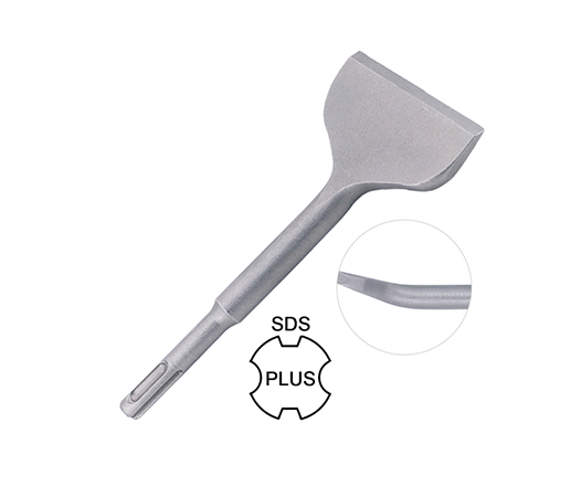 75mm SDS Plus Wide Flat Cranked Tile Chisel