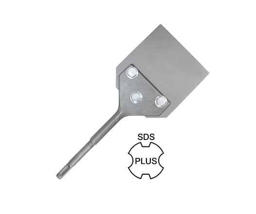 SDS Plus Replacement Blade Tile Floor Scraper Tool Thinset Removal Chisel Bit for Removing Floor Tile Thinset