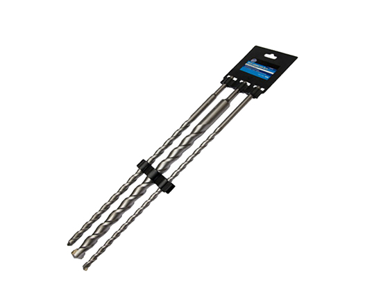 3Pcs 450mm Long SDS Concrete Drill Bit Set