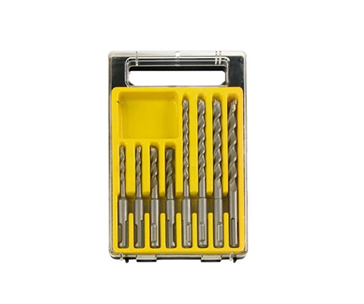 8 Pcs SDS PLUS Electric Hammer Drill Bit Set