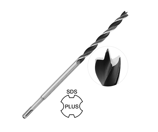 SDS Plus Shank Brad Point Wood Drill Bit