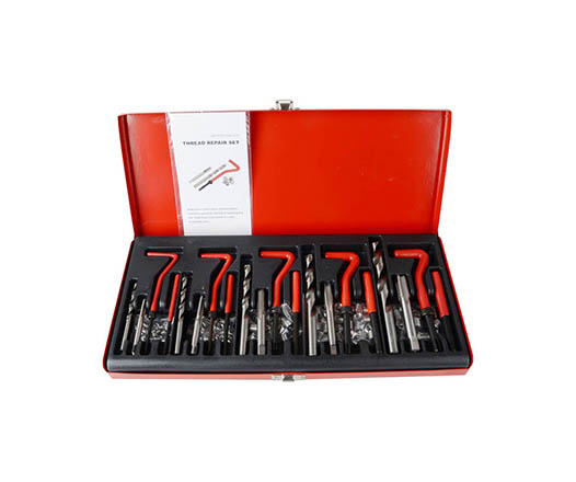 131Pcs Thread Repair Set for Repairing Broken Thread in Metal Box