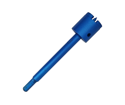 M10 Tubular Diamond Core Drill Bit with Arbor for Brick Wall Asphalt Reinforced Concrete