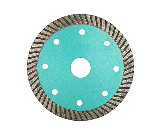 Cold-Press Sintered Fine Turbo Blade Diamond Saw Blade for Cutting Stone Granite Marble Concrete Brick