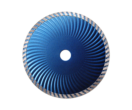 Cold-Press Sintered Turbo Diamond Saw Blade for Cutting Stone Granite Marble Concrete Brick