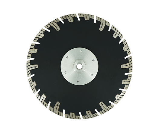 Hot Press Sintered Turbo Blade Diamond Saw Blade with Flange for Cutting Stone Granite Marble Concrete Brick 1