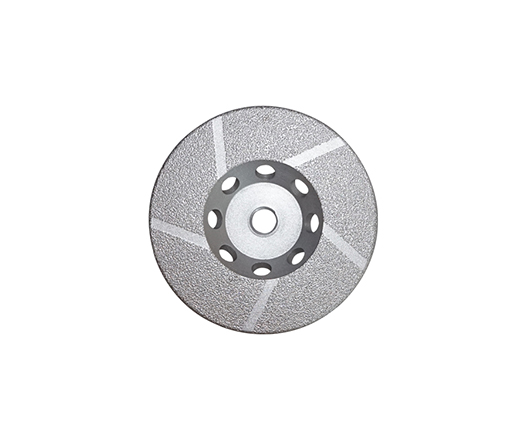 Vacuum Brazed Diamond Grinding Cup Wheel Flush Cutting Tools Blade for Marble Granite Concrete